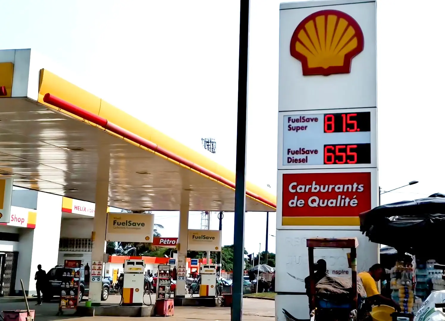 Fuel prices: Diesel at 725 CFA francs, Super 91 at 905, slight increase in Abidjan