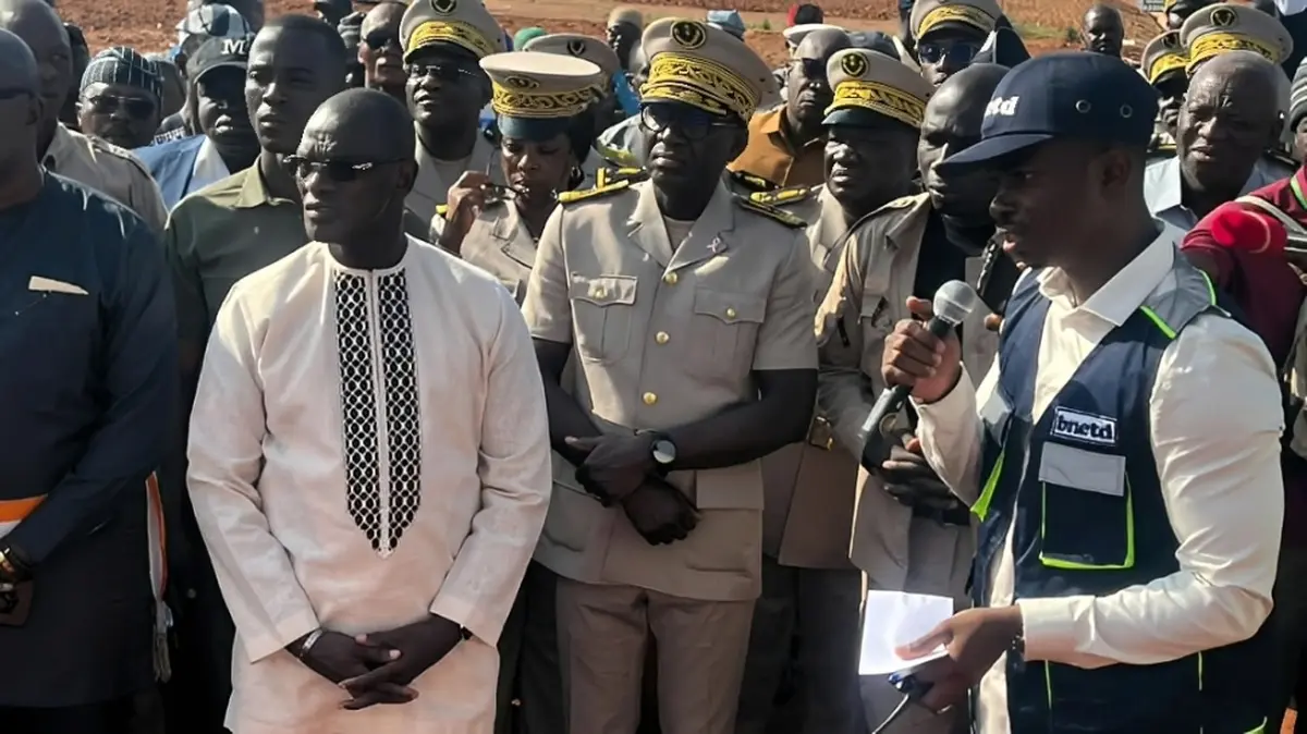 Construction de l’Ecole de police de Korhogo : le ministre Vagondo Diomandé annonce la livraison dans six mois