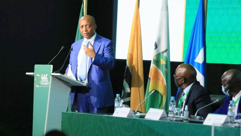 Le nouveau président de la CAF le Dr Patrice Motsepe.