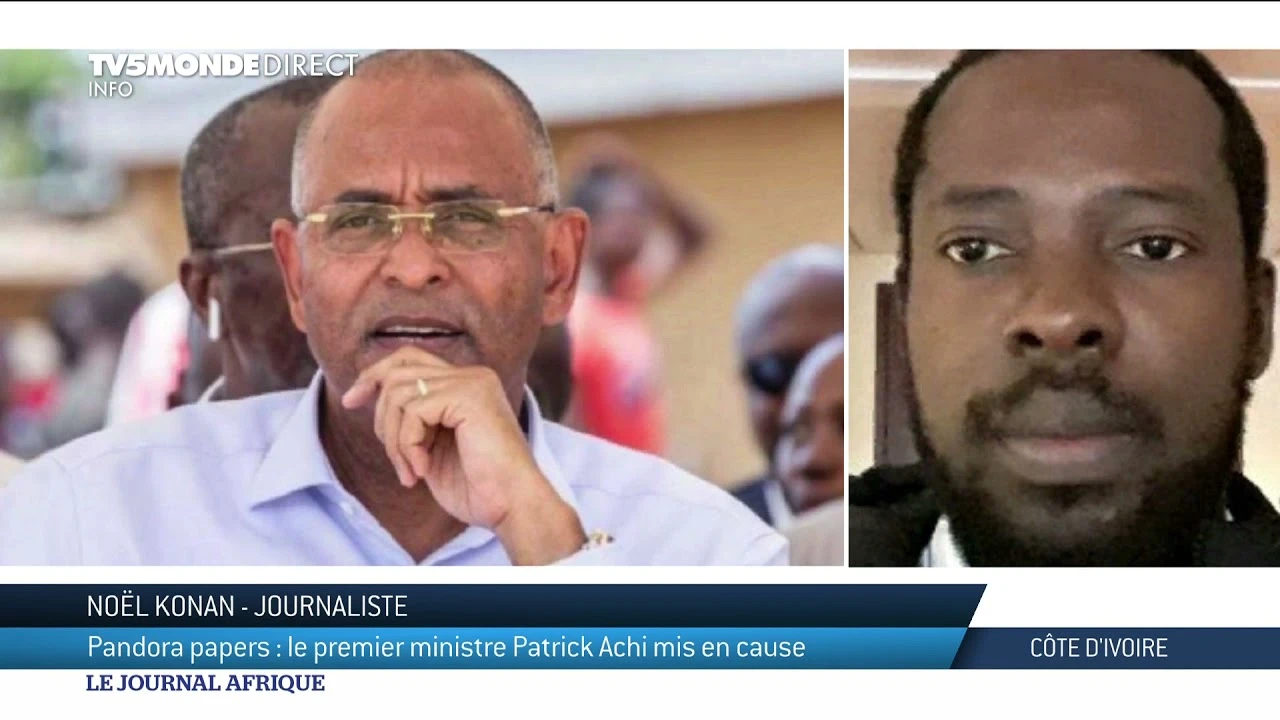 Le journaliste Noël Konan se prononçant sur le dossier Patrick Achi