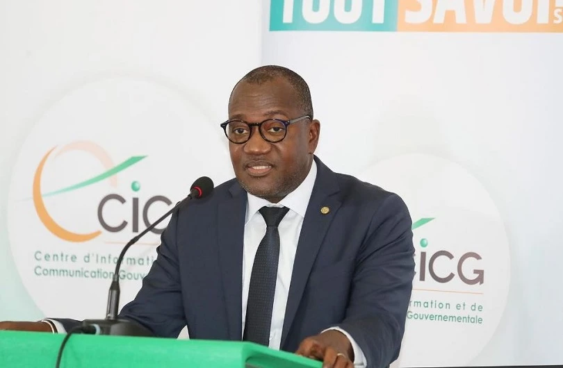 Le directeur des Affaires juridiques et de la Coopération internationale au ministère de l'Economie numérique, Stanislas Kacou Bi Djè Kanvoli