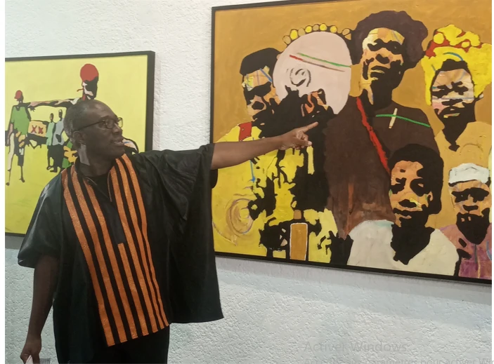 Art plastique : Jacobleu l'artiste pluridisciplinaire expose sur "Là où souffle l'Esprit"