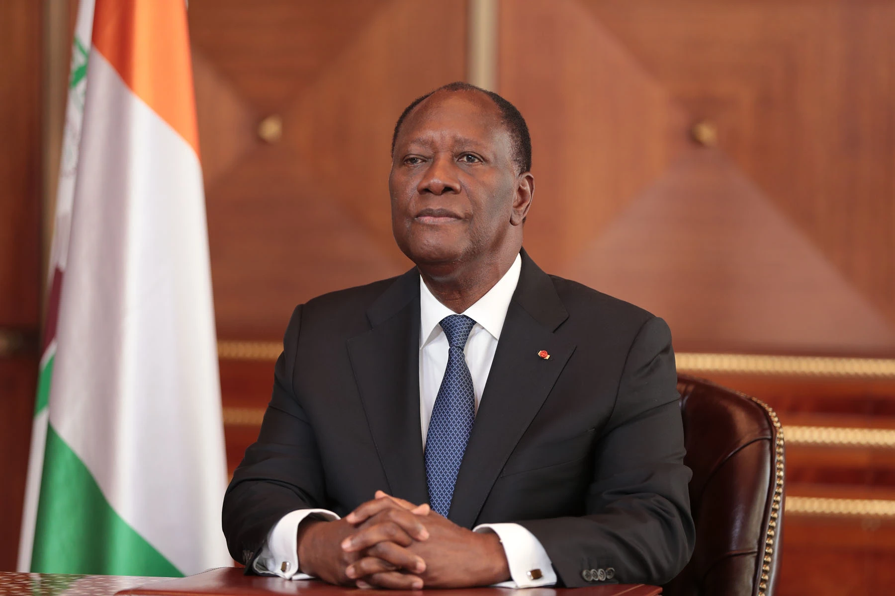 Le président Alassane Ouattara