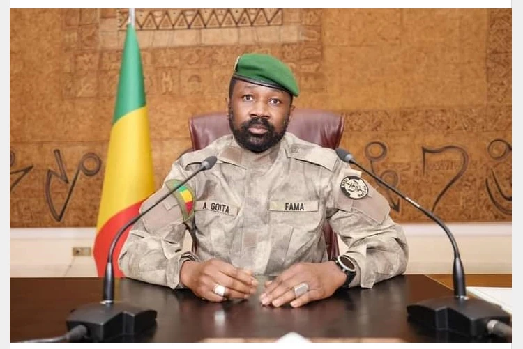 Assimi Goïta, chef de la junte militaire au Mali