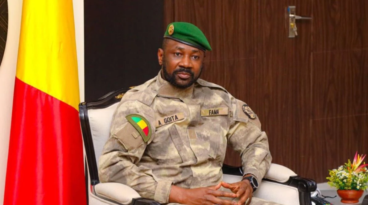 Assimi Goïta, chef de la junte militaire au pouvoir au Mali