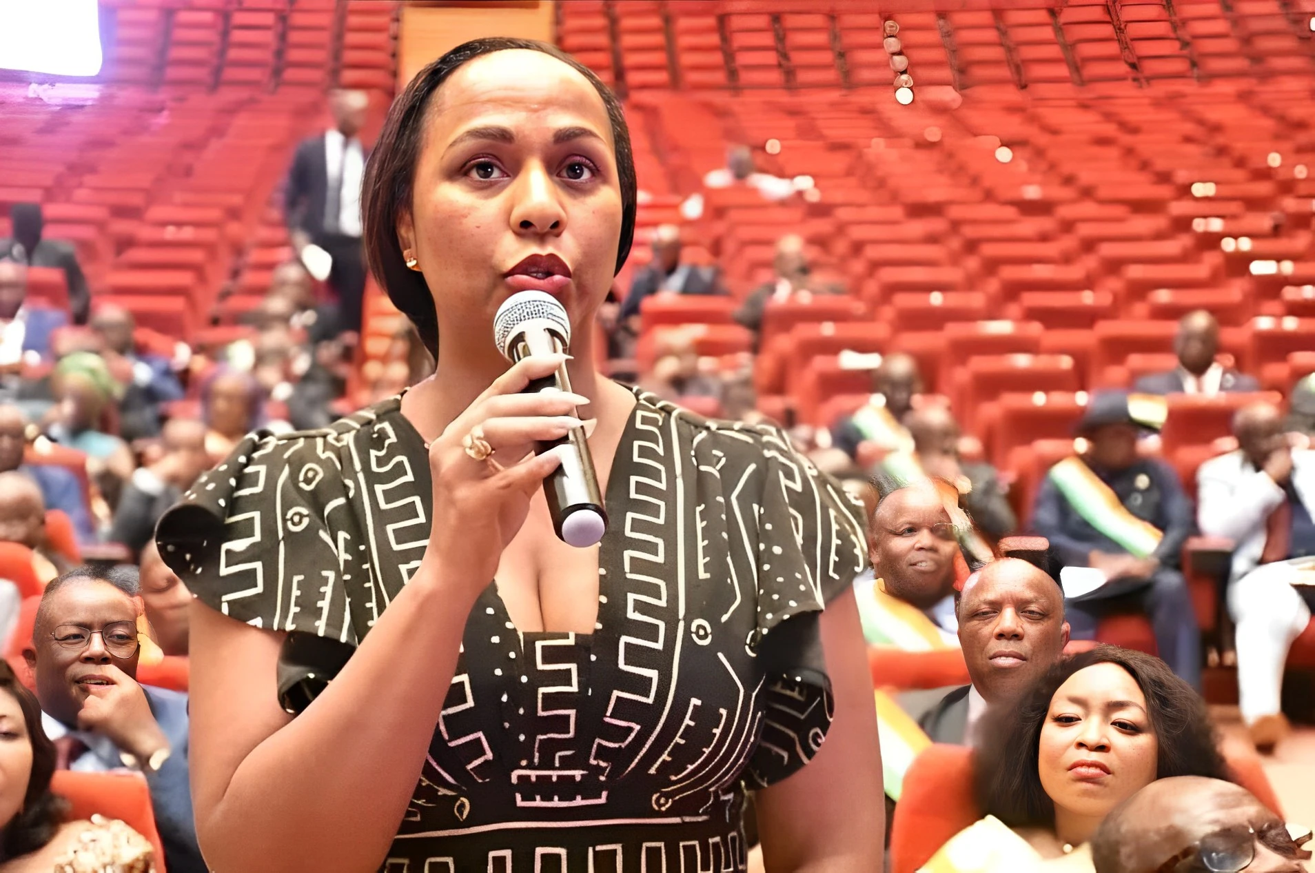 Honorable Yasmina Ouégnin, député de Cocody.(Ph:DR)