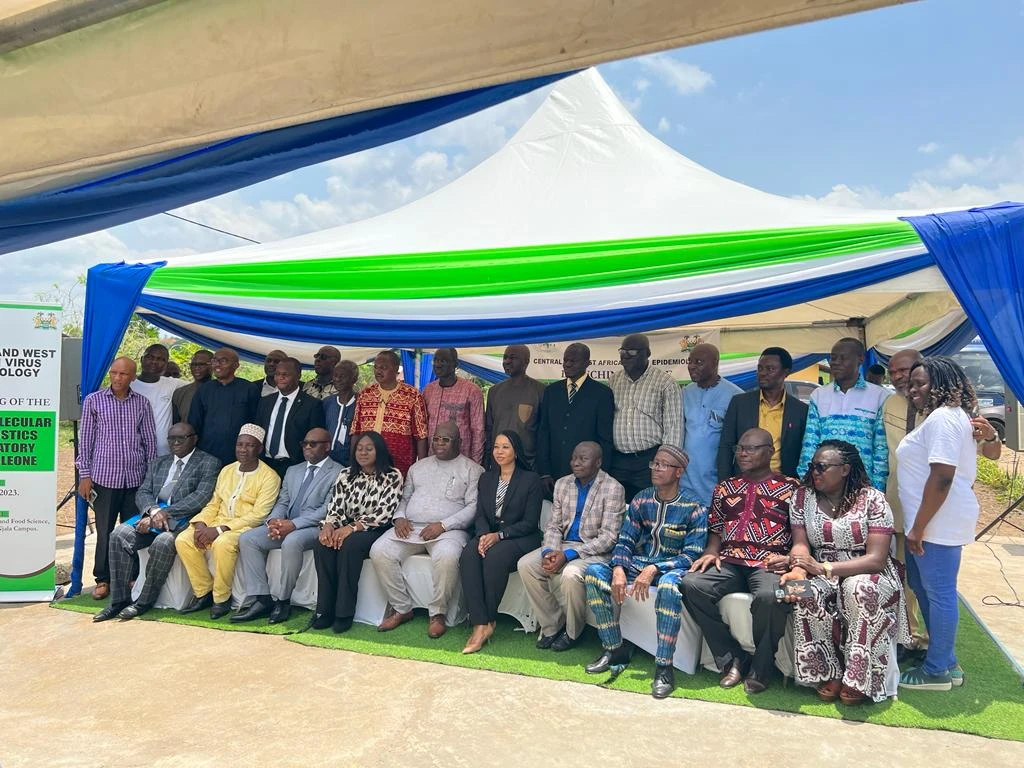 lancement du laboratoire de WAVE en Sierra Leone