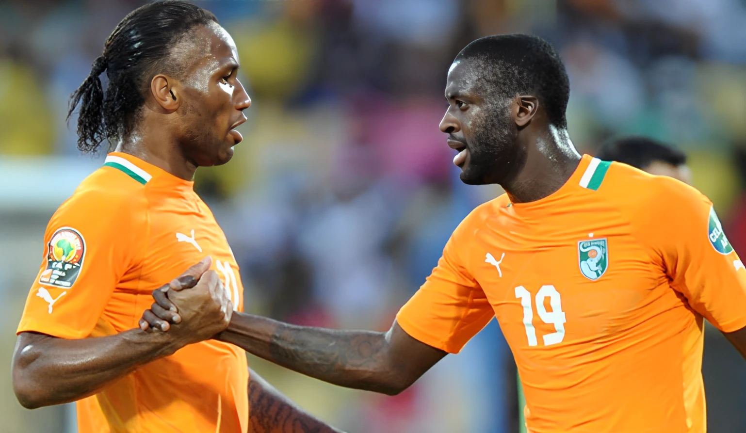 Didier Drogba et Yaya Touré, deux légendes du football ivoirien - Ph:DR