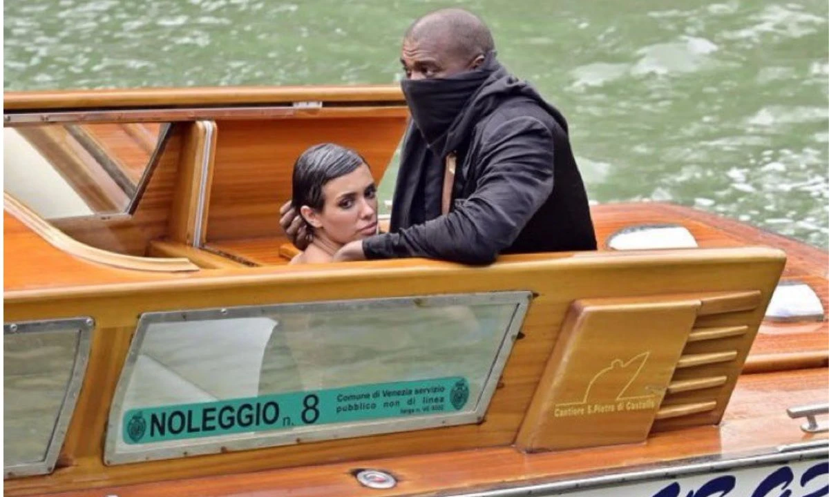 Kanye West et sa compagne, Bianca Censori à Venise (Italie)