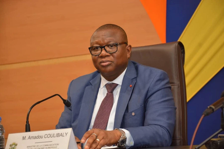 le ministre Amadou Coulibaly, porte-parole du gouvernement (DR)