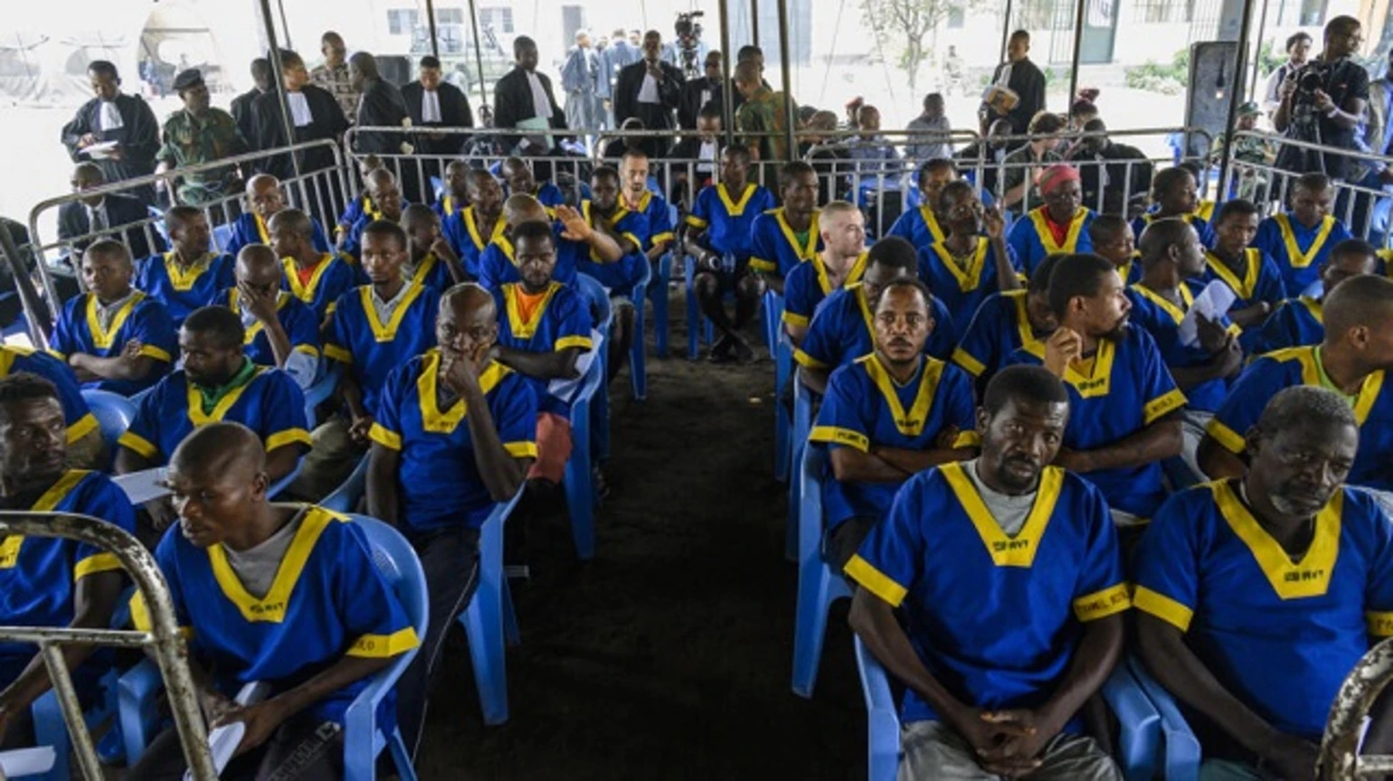 LES ACCUSES DU COUP D'ETAT AVORTE DU 19 MAI PRESENTES DEVANT LA JUSTICE CONGOLAISE