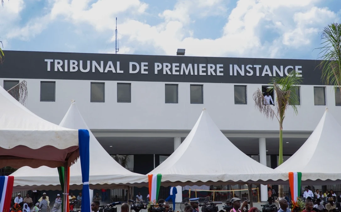 TRIBUNAL DE PREMIERE INSTANCE DE BINGERVILLE ILLUSTRANT L'ENSEMBLE DES TRIBUNAUX DE COTE D'IVOIRE