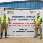 amenagement-des-boulevards-du-port-et-de-vridi-une-delegation-americaine-evalue-les-travaux
