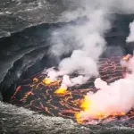 rdc-une-greve-d-agents-laisse-le-volcan-nyiragongo-sans-surveillance