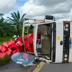 toupah-un-camion-de-livraison-de-boisson-se-renverse-des-villageois-retrouves-ivres-sur-les-lieux