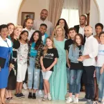 audience-de-la-premier-dame-dominique-ouattara-a-recu-le-groupe-musical-les-kids-unated