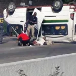 voie-express-adjame-abobo-un-mort-et-plusieurs-blesses-apres-une-sortie-de-route-d-un-minicar