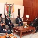 le-chef-de-l-etat-a-eu-un-entretien-avec-son-homologue-egyptien