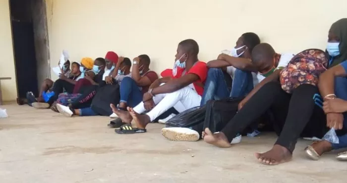 manifestations-des-etudiants-de-l-infas-a-bouake-21-personnes-interpellees-croupissent-dans-les-locaux-de-la-prefecture-de-police