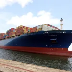 cote-d-ivoire-le-port-d-abidjan-accueille-son-4eme-navire-porte-conteneurs-de-grande-dimension