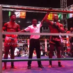 boxe-thailandaise-championnat-d-afrique-muay-thai-oly-la-machine-bat-hermann-siaka-et-concerve-son-titre-de-champion-d-afrique
