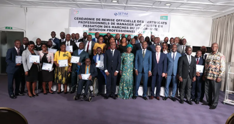 gouvernance-la-cote-d-ivoire-enregistre-47-managers-specialistes-en-passation-des-marches