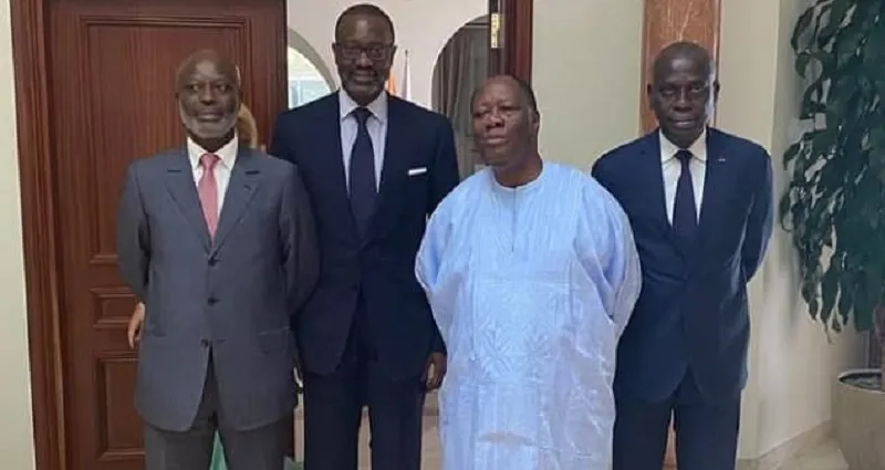 cote-d-ivoire-de-retour-au-pays-tidjane-thiam-chez-alassane-ouattara