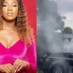 people-l-animatrice-konnie-toure-echappe-de-justesse-a-la-mort-son-vehicule-prend-feu-en-pleine-circulation