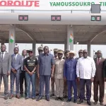 autoroute-yamoussoukro-tiebissou-le-poste-de-peage-de-tiebissou-inaugure-par-le-ministre-amedee-kouakou