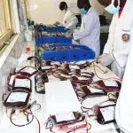 une-cinquantaine-de-poches-de-sang-recoltee-au-lancement-de-la-semaine-de-la-femme-a-n-douci