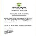 communique-du-conseil-des-ministres-du-mercredi-15-fevrier-2023