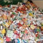 lutte-contre-la-contrefacon-saisie-de-plusieurs-tonnes-de-medicaments-contrefaits-a-bouake