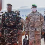 cooperation-militaire-le-general-tiani-et-des-ministres-de-l-alliance-des-etats-du-sahel-en-reunion-a-bamako
