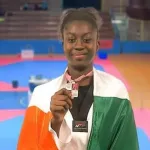 taekwondo-l-ivoirienne-kimi-laurene-ossin-decroche-la-medaille-d-or-en-espagne