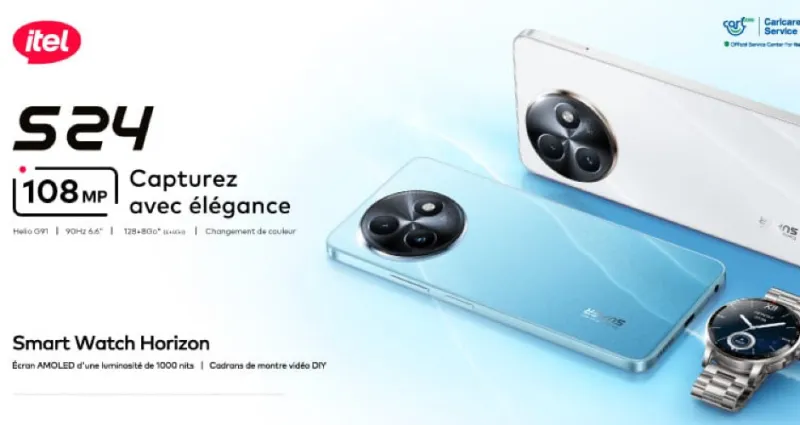 Technology: itel S24, the first phone with HD camera (108 MP) is here!  – Linfodrome.ci