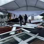 daoukro-une-forte-pluie-devaste-les-installations-devant-accueillir-la-depouille-de-bedie