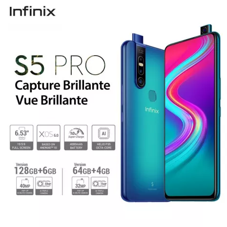 Infinix Mobile - Infinix S5 Pro, c'est certainement le téléphone avec  l'appareil photo que vous voulez, la série S a réfléchi à la façon  d'utiliser les innovations technologiques pour explorer une meilleure