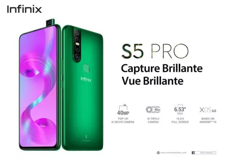 Infinix Mobile - Profitez du S5 PRO et de sa batterie