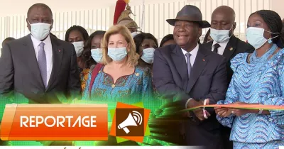 cote-d-ivoire-le-couple-presidentiel-inaugure-le-groupe-scolaire-d-excellence-excellence