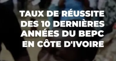 taux-de-reussite-des-10-dernieres-annees-du-bepc-en-cote-d-ivoire