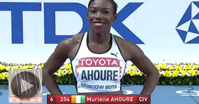 interview-flash-murielle-ahoure-juste-apres-son-exploit-au-100-feminin-a-moscou