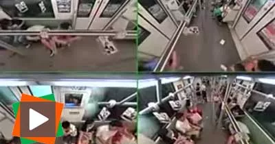 les-voyageurs-du-metro-fuient-en-voyant-un-homme-s-evanouir