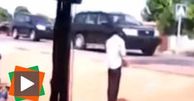 cortege-du-depart-du-president-blaise-compaore-de-ouaga-camera-amateur