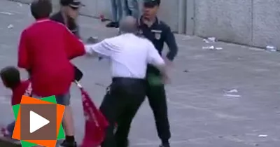 des-policiers-tabassent-un-pere-et-un-grand-pere-supporters-de-benfica-devant-leurs-enfants